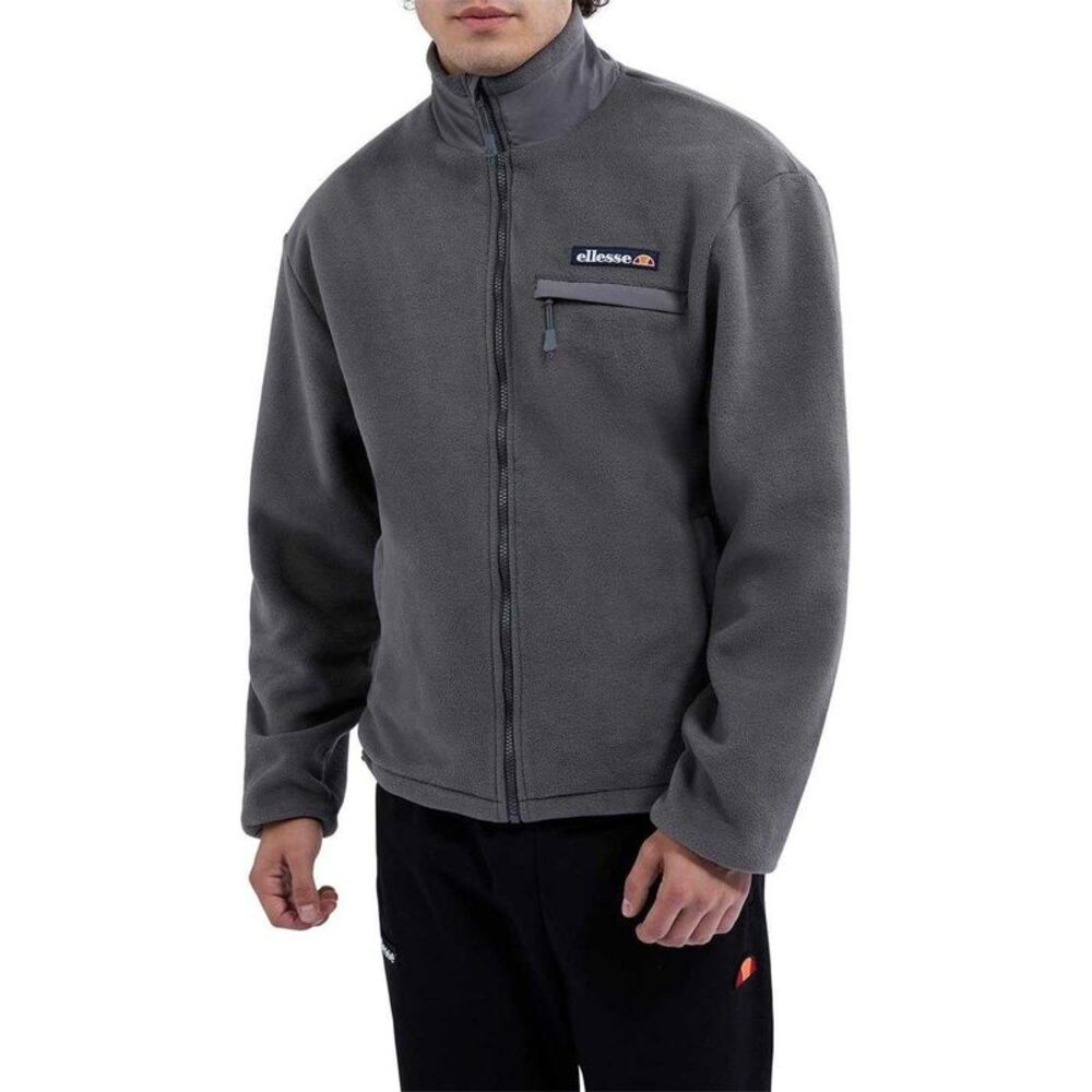 Ellesse Mens Maseben Fleece Jacket / Dark Grey